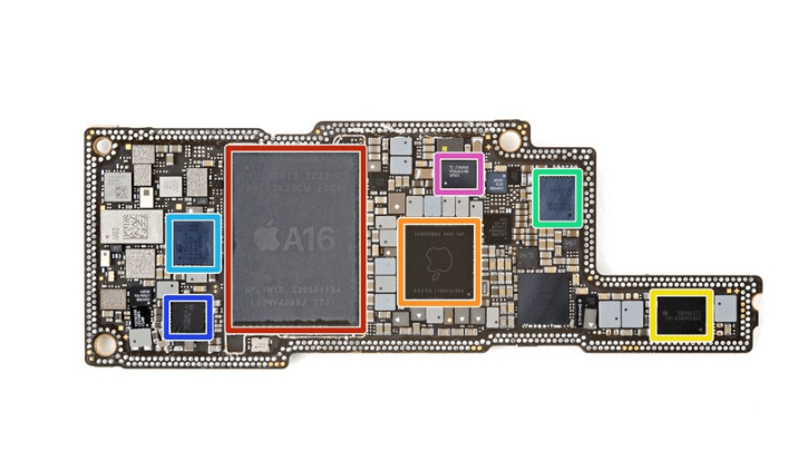 iPhone 14pro max 意法半導體 STB601A05 電源管理IC