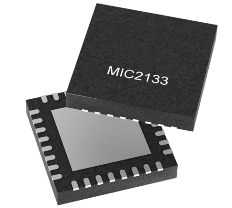 Microchip MIC2133YML 75V，雙相同步降壓PWM控制器 32VQFN