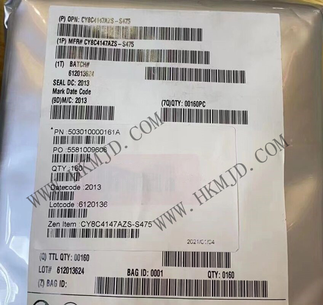 供應32位單片機 CY8C4147AZS-S475 汽車，AEC-Q100，PSOC? 4 CY8C4100S Plus 微控制器 IC