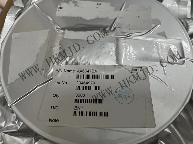 原裝現(xiàn)貨出售 AX6647BA 低壓差線性穩(wěn)壓器，KTS1677BEVH 負(fù)載開(kāi)關(guān)