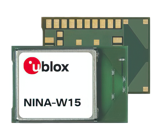 U-BLOX獨(dú)立式多無(wú)線電模塊 NINA-W156-03B、NINA-W152-03B 帶 Wi-Fi 和藍(lán)牙功能