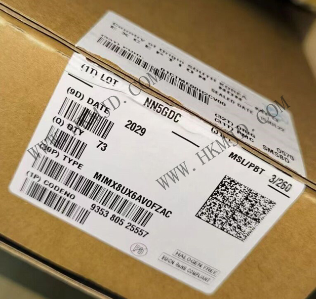 【NXP處理器】供應 MIMX8UX6AVOFZAC i.MX 8DualX 汽車和信息娛樂應用處理器