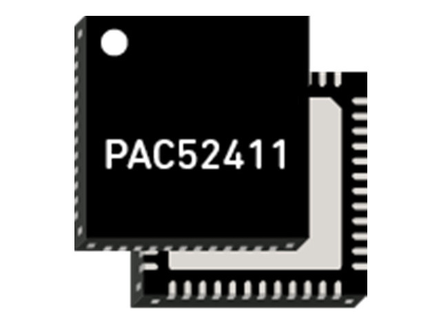 PAC52411QM集成電路 - 44 V BLDC 電機控制器和驅動器
