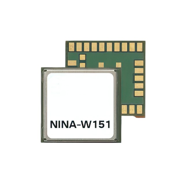 (u-blox) NINA-W151-03B 帶 Wi-Fi 和藍牙功能的獨立式多無線電模塊