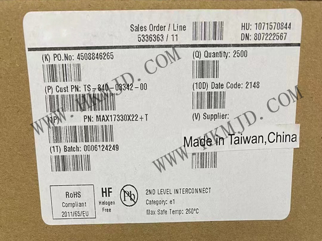 供應(yīng) Maxim MAX17330X22 獨立式燃油表，帶集成式精密充電器和保護器