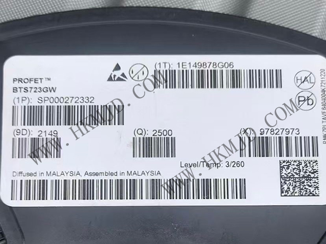 明佳達電子供應(yīng) Infineon BTS723GW 汽車智能高側(cè)開關(guān)，助力汽車電子系統(tǒng)升級
