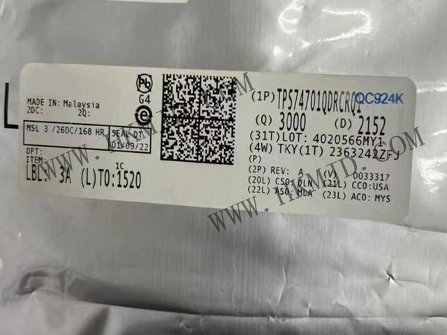 TI TPS74701QDRCRQ1 汽車用 500mA 可調超低壓差穩(wěn)壓器