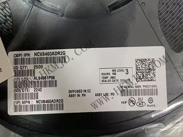供應[ON] NCV8460ADR2G 自保護高壓側驅動器，助力汽車與工業(yè)應用