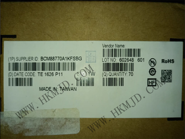 明佳達(dá)提供全新原裝 BCM88770A1KFSBG 現(xiàn)貨庫存，歡迎隨時聯(lián)系！