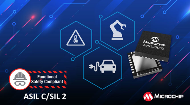 Microchip正式推出AVR SD系列入門級單片機(jī)（MCU），降低安全型應(yīng)用的系統(tǒng)成本和復(fù)雜性