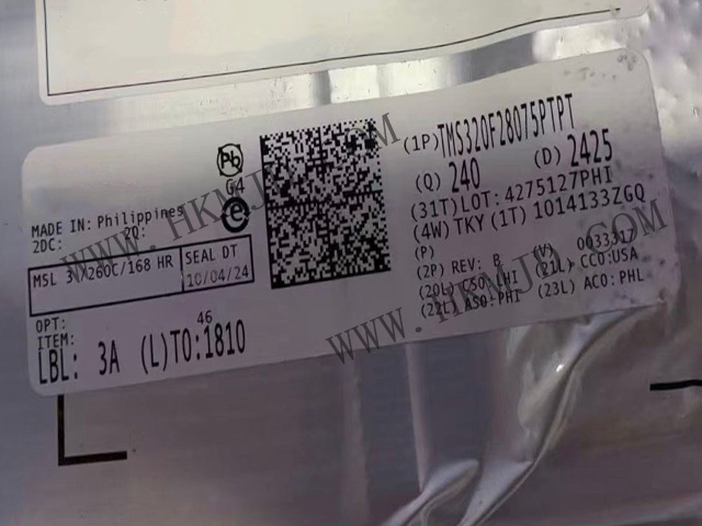 明佳達(dá)現(xiàn)貨：供應(yīng) TI TMS320F28075PTPT - C2000? 實時微控制器
