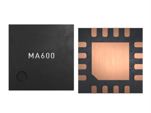 （MPS）MA600GQE傳感器介紹：INL<0.6° (<0.1°)、高精度磁性角度傳感器
