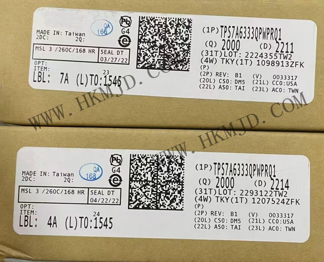 明佳達(dá)電子現(xiàn)貨供應(yīng)TI（TPS7A6333QPWPRQ1）300mA、40V 低壓降穩(wěn)壓器