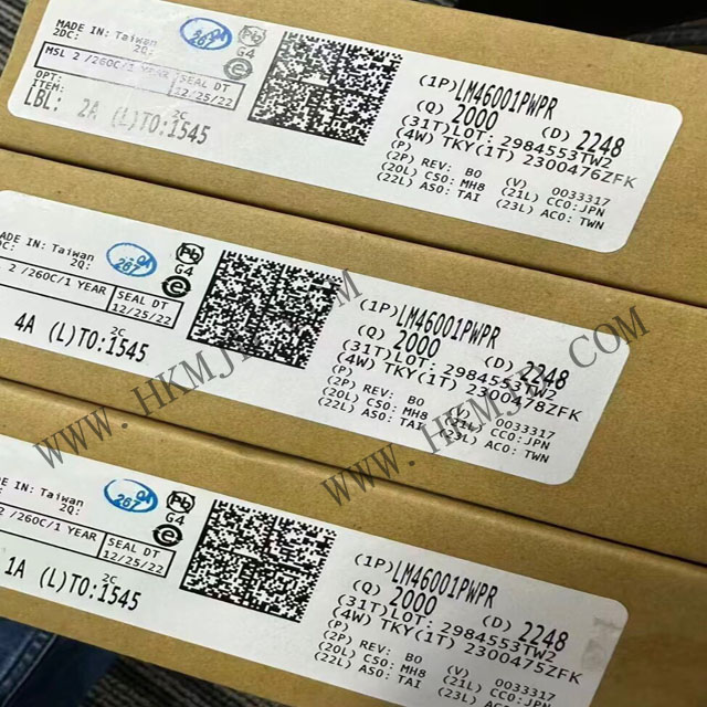 【技術(shù)資料】（TI）LM46001PWPR 3.5 至 60V、1A 同步降壓轉(zhuǎn)換器