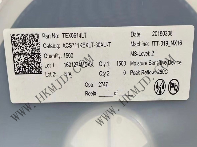 Allegro ACS711KEXLT-30AU 霍爾效應(yīng)線性電流傳感器，帶過流故障輸出，適用于隔離應(yīng)用