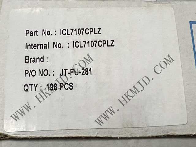 數(shù)據(jù)轉(zhuǎn)換器芯片（ICL7107CPLZ）3 1/2位數(shù)，LCD/LED 顯示器，模數(shù)轉(zhuǎn)換器