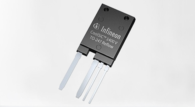 英飛凌推出采用TO-247PLUS-4回流焊封裝的CoolSiC? MOSFET 1400V G2系列